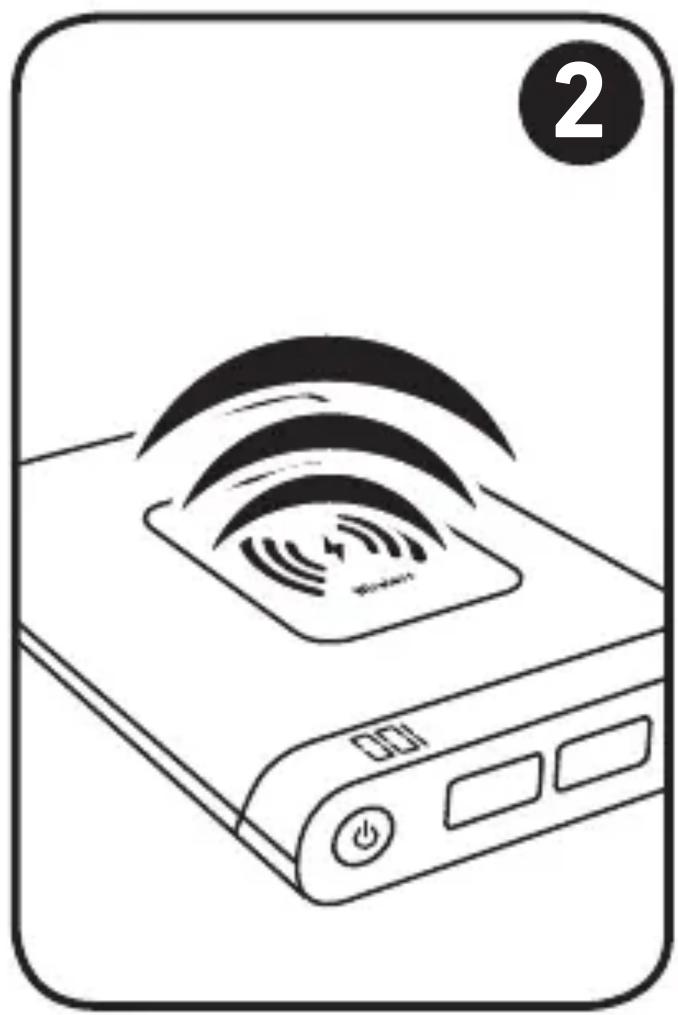 Illustration of a wireless router with signal waves and control buttons (no text or symbols)