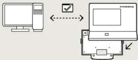 Dormakaba Terminal 97 00 - Fast reliable set-up with "1-click installation" - 1