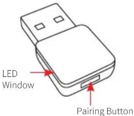 LED Window Pairing Button