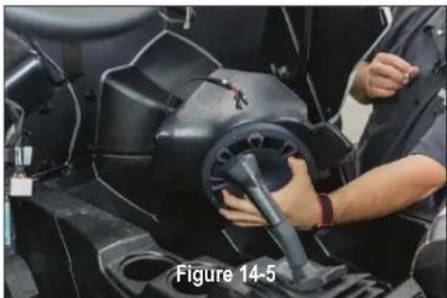 MB QUART MBQR-STG5-RC1 - STEP 7 – PUSH OUTER BOLTS THROUGH FENDER AND MOUNT DRIVER'S SIDE KICK PANEL - 1