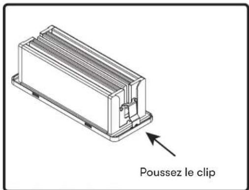 Poussez le clip