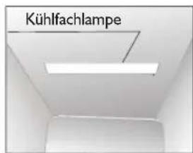 Kühlfachlampe
