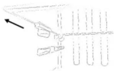 Simple line drawing of a mechanical or electrical component with no visible text, numbers, or symbols.