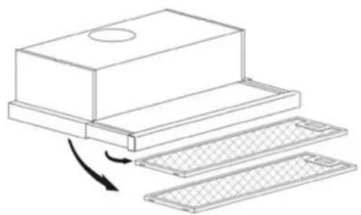 BAUMATIC GEH9017 - Maintenance - Cleaning the Anti-grease Filters - 2