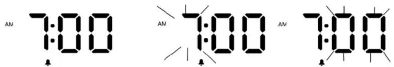 AM 7:00 AM 7:00 AM 7:00