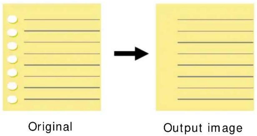 Original Output image