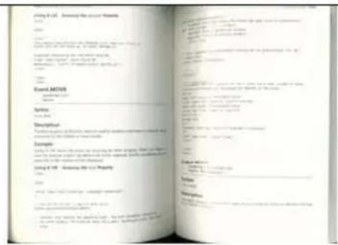 Scanned document page with multiple paragraphs and a table of contents, likely from a formal or official form.