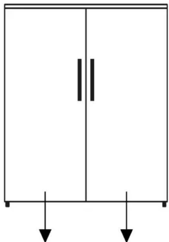 GRUNDIG GLRN 66820 - Jääkaapin ja pakastimen asennus vierekkäin - 1