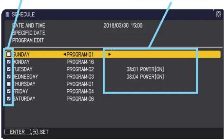 MAXELL MP-AW3001 - OPTION menu - 7
