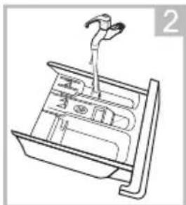 NEVIR NVR-4720-5K 1000B - Limpiar el dispensador de detergente - 2