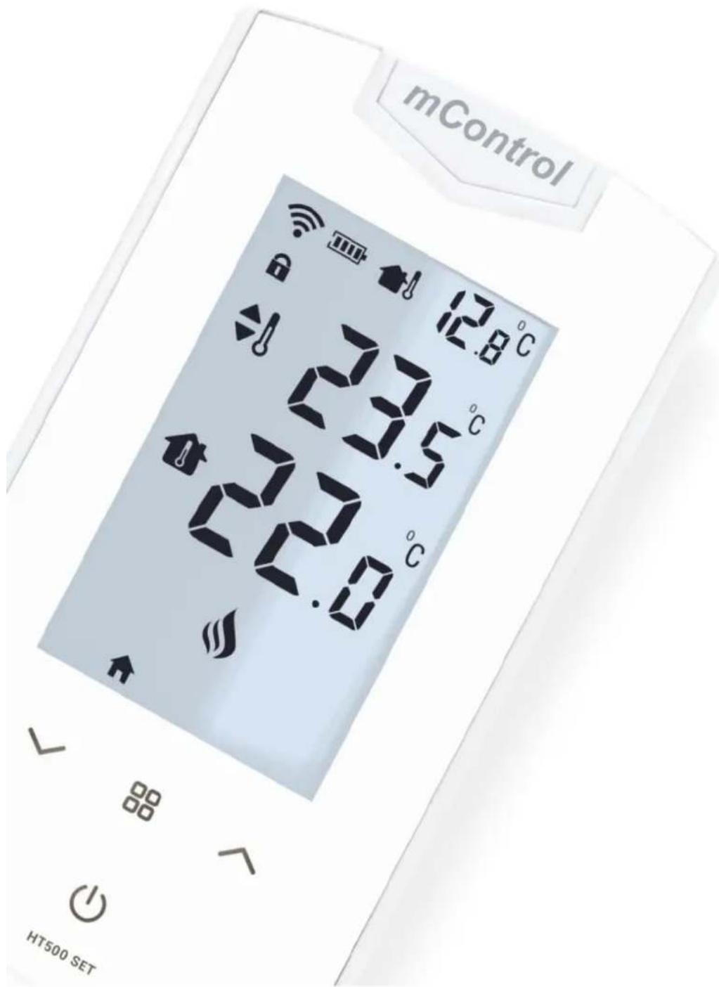 mControl 12.8°C 23.5°C 22.8°C HT500 SET