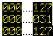 Faderfox Micromodul EC4 - Command number (turn Encoder 7 / 8) - 1