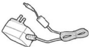 Line drawing of a plug with a coiled cable (no text or symbols)