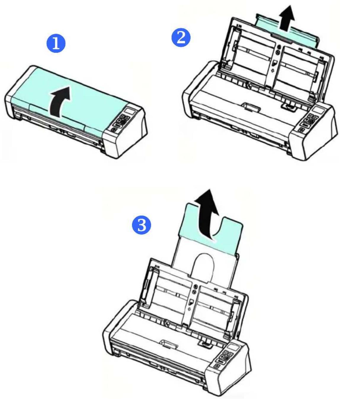 AVISION AD215W - Loading Paper to the Document Feeder - 1