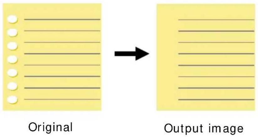 Original Output image