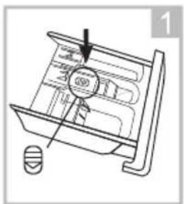 NEVIR NVR-4723-8K 1400B - Clean The Detergent Dispenser - 1