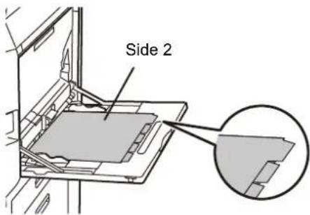 SHARP BP-50M65 - Relation between the originals and the tab paper - 9