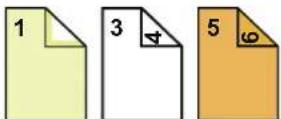 SHARP BP-50M65 - 1-sided copying of 1-sided originals - 62