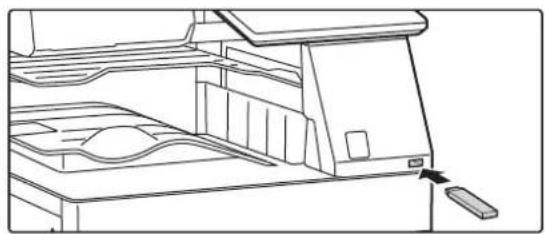 Technical line drawing of a mechanical assembly with no visible text or symbols