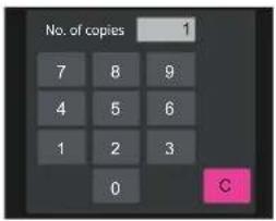 No. of copies 1 7 8 9 4 5 6 1 2 3 0 C