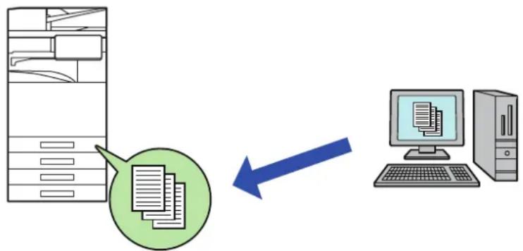 SHARP BP-70M31 - SAVING RECEIVED FAXES TO THE MACHINE'S STORAGE (INBOUND ROUTING) - 1