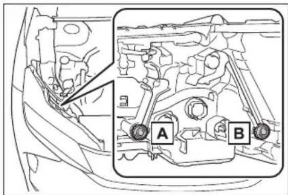 SUBARU Solterra Premium (2023) - Boulons de réglage vertical - 1
