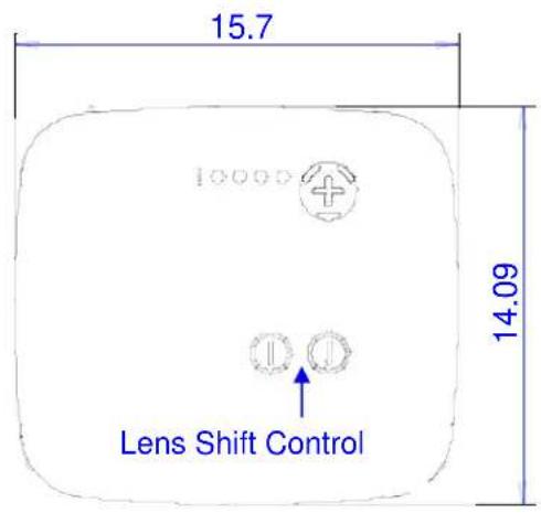 15.7 10000 14.09 Lens Shift Control
