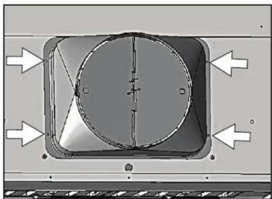 Zephyr AK7854CS - Conversion de conduits horizontaux - 3