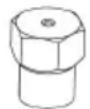BEKO FSE53320DWCS - Burner injector: - 1