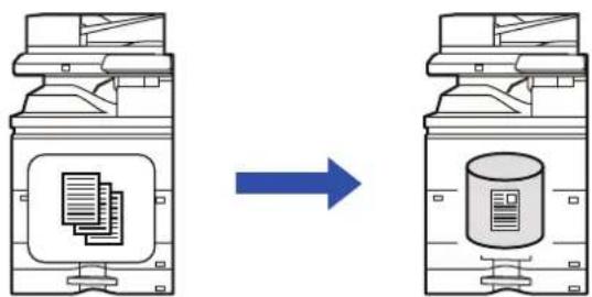 graph LR A["Storage Unit 1"] -->|Transfer to| B["Storage Unit 2"]