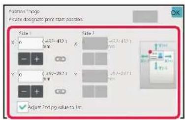 Fashion Image Please designate print start position. Size 1 Size 2 X: 0 {257-437} Y: 0 {297-287} Adjust Ending value to 1m