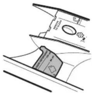 Technical diagram of a washing machine with labeled components and parts