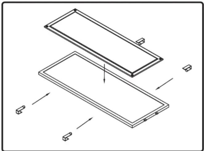 Zephyr Pisa ZPI-E36BG290 - Installation du kit de recirculation (requis si aucun conduit n'est utilisé) - 1