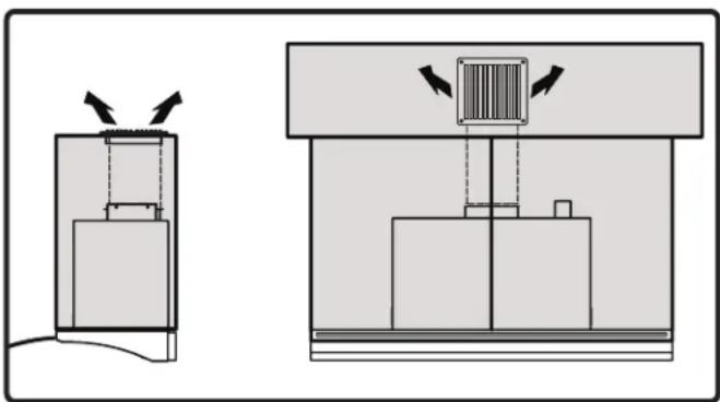 Zephyr Pisa ZPI-E36BG290 - Recirculating Kit Installation (required if no ducting is used) - 2