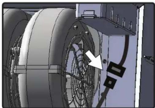 Zephyr Pisa ZPI-E36BG290 - Conversion de conduit horizontal - 1