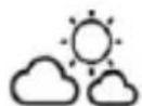 BLAUPUNKT WS40BK - Prognoză meteo animată - 2