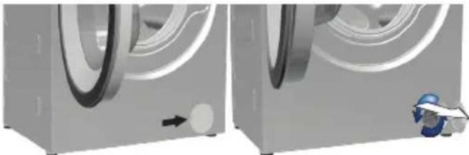 BEKO WMY 71033 PTLMB3 - Зливання води з машини без шланга аварійного зливання - 1