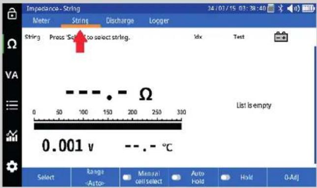 Megger Bite5 - Performing an impedance test on a battery string. - 4
