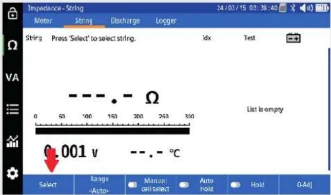 Megger Bite5 - Performing an impedance test on a battery string. - 5