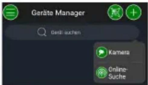 Geräte Manager Gestäl suchen Kamera Online- Suche