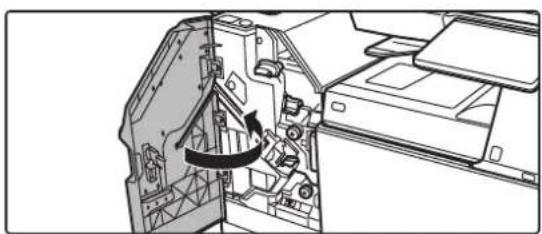 Technical line drawing of a mechanical assembly with no visible text or symbols