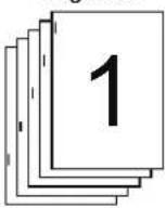 SHARP BP-50M55 - Relation between the originals and the tab paper - 5