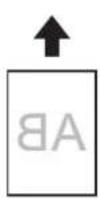 SHARP BP-50M55 - Relation between paper orientation and stapling result - 2