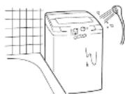 HAIER JW-K70H - 浴室・シャワー室などには、据え付けない - 2