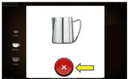 Illustration of a mug and a red circle with an arrow, no text or symbols present.