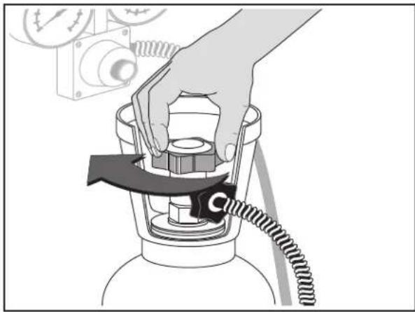 Vivreau Vi TAP-2H - CHANGING THE CO _2 CYLINDER - 1