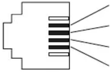 HAGER WGCXT1RJ5NB - Connecting the RJ11 telephone module - 2