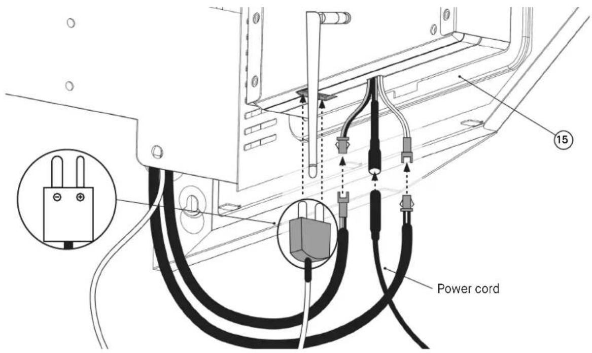 15 Power cord