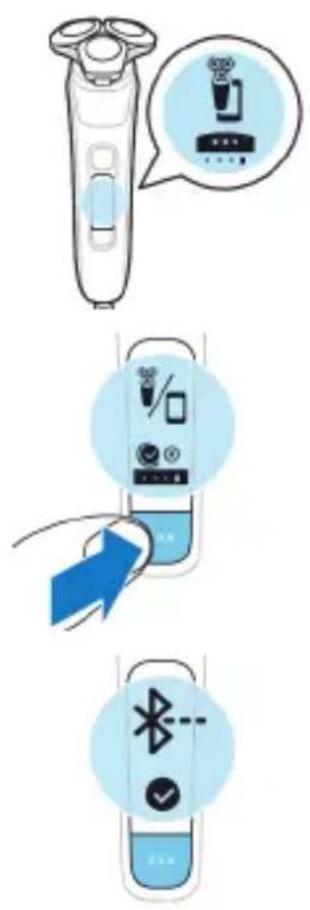 PHILIPS Norelco Series 9400 S9502 - Desempareja la afeitadora y el teléfono inteligente - 1