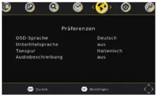 XORO PTL 1015 V2 - Preferences/digital audio - 1